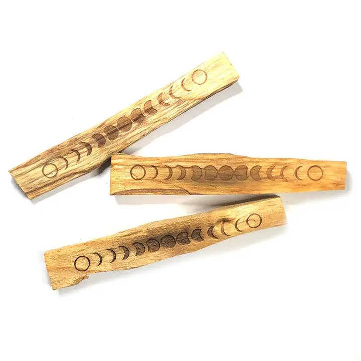 Laser-Engraved Palo Santo for wholesale by SnowMade