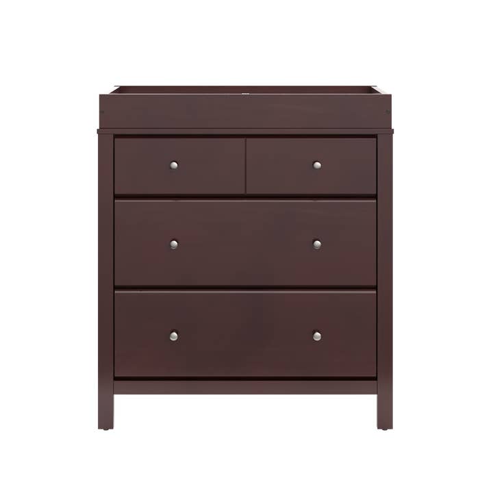 Storkcraft - Wholesale Bedroom Furniture - Storkcraft® Horizon 3 Drawer Chest with Changing Topper