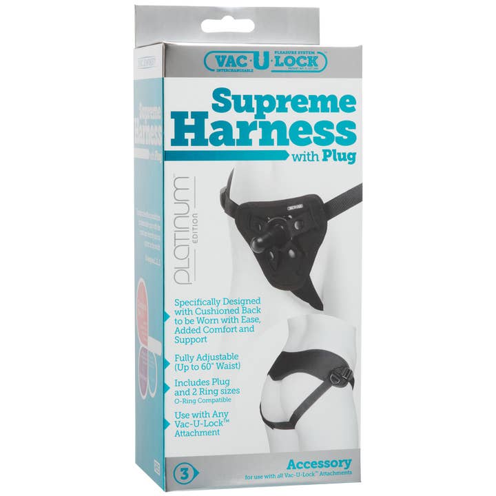 Harnais Vac-U-Lock Platinum Supreme pour la vente par Doc Johnson