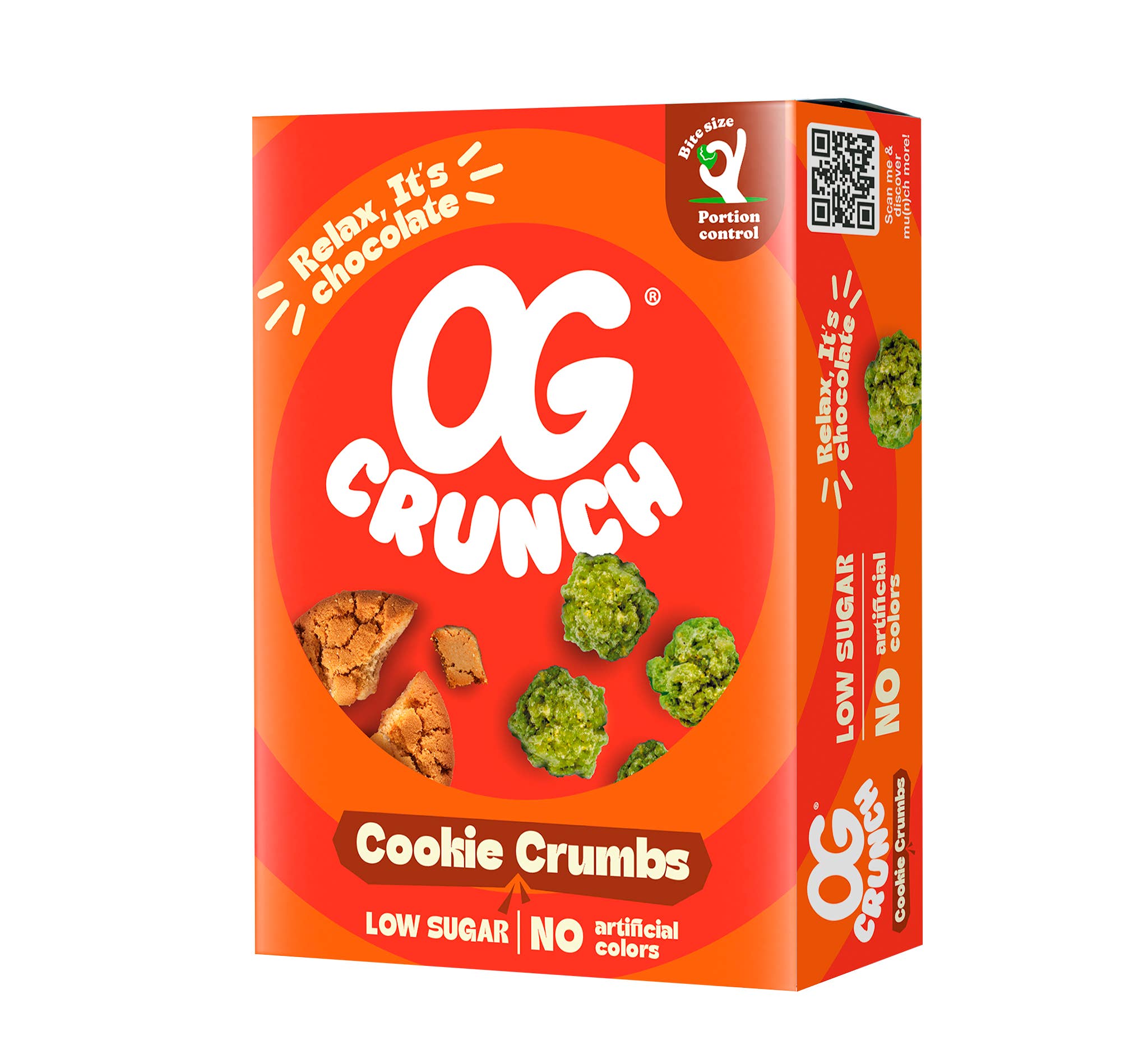 OG Crunch - Wholesale Chocolate Bar - OG Crunch Chocolate 1PACK Cookie Crumbs 40g