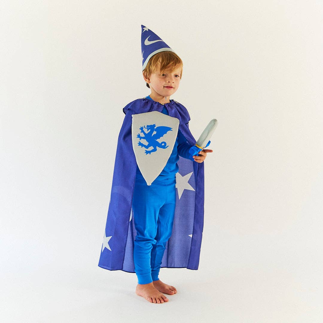 Sarah’s Silks - Wholesale Classic Toy - Kids - Silver Dragon Mini Shield3