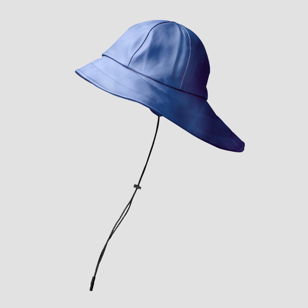 Hairbrella - Wholesale Bucket Hat - Women's - Satin-Lined, Waterproof Sou'wester Rain Hat1