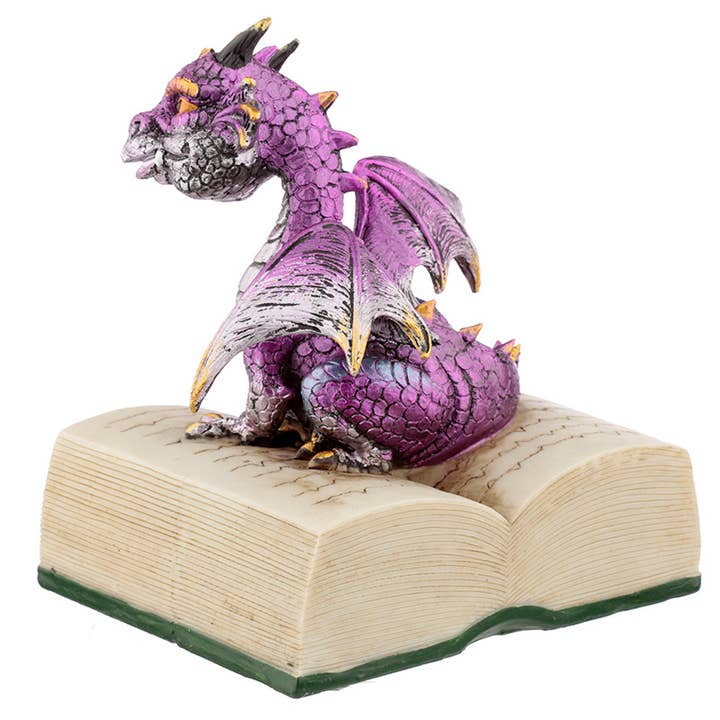 Puckator EU - Wholesale Ornament - Elements Dragon with Book4