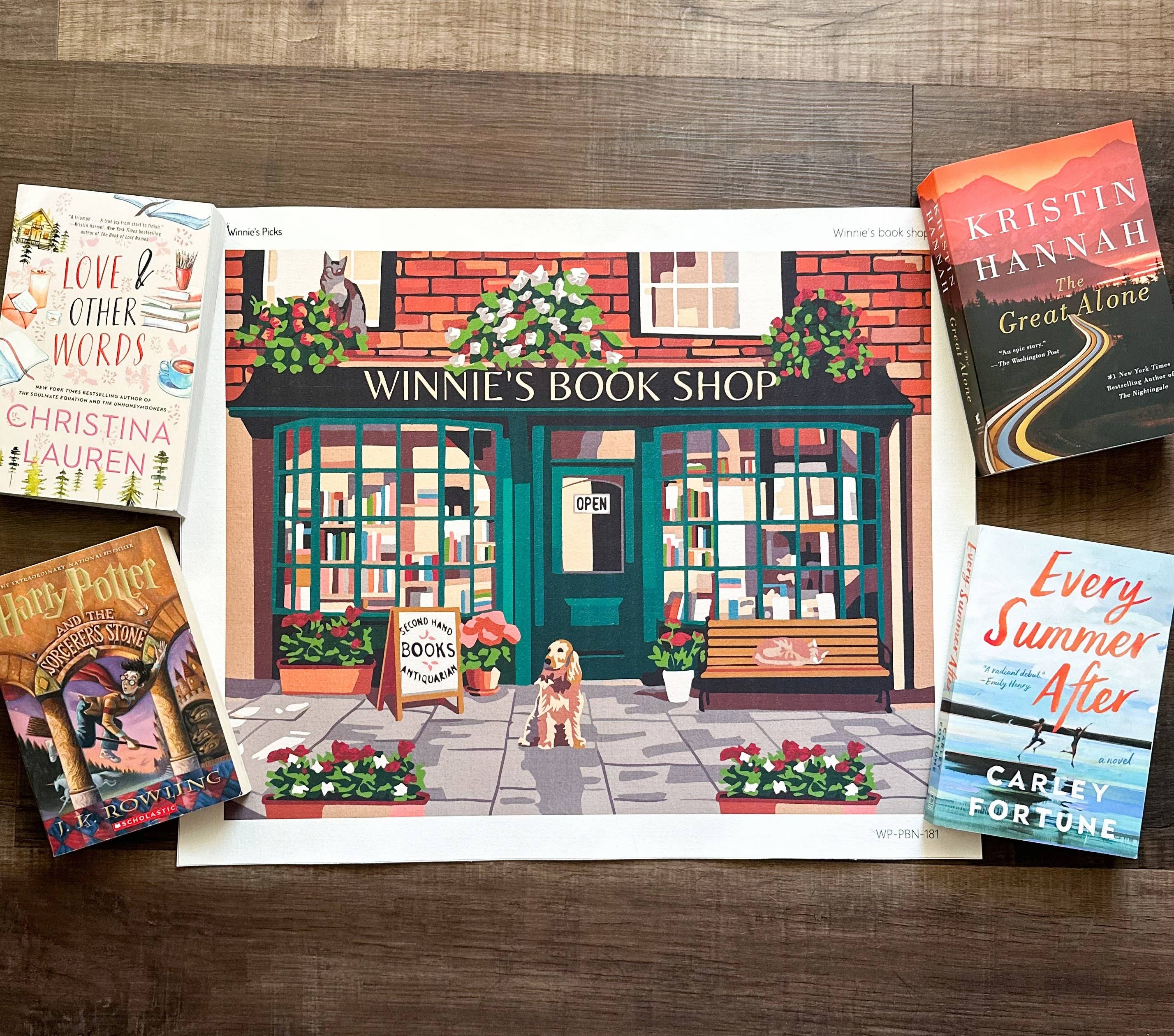 Winnie's Picks – wholesale DIY-pysselkit – Höstbokhandelns målningssats 20252