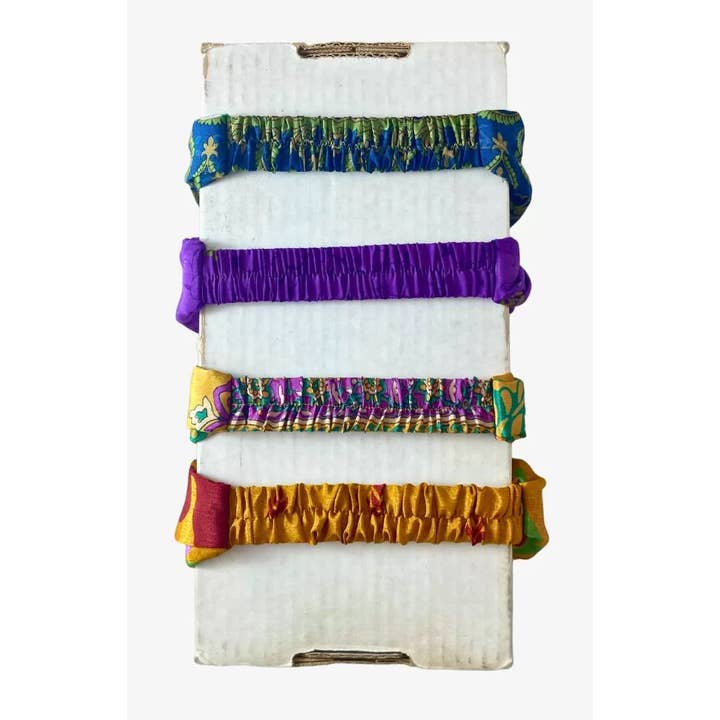 Ganesh Himal Trading - Wholesale Fashion Headband - Women's - Vintage Sari Headband3