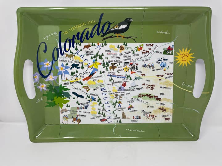 Galleyware - Wholesale Serving Tray - Colorado 2-Handle Tray0