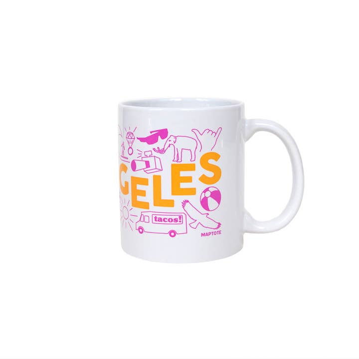 Maptote - Wholesale Coffee Mug - Los Angeles Mug2