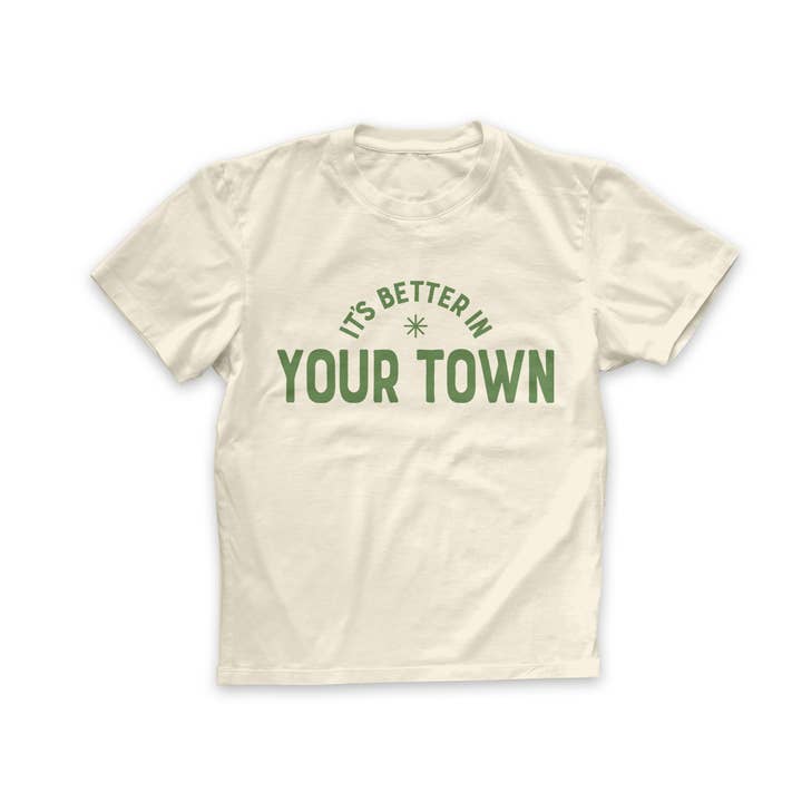 Personalized City Toddler T-Shirt, It's Better In, name drop for wholesale by Rock Scissor Paper