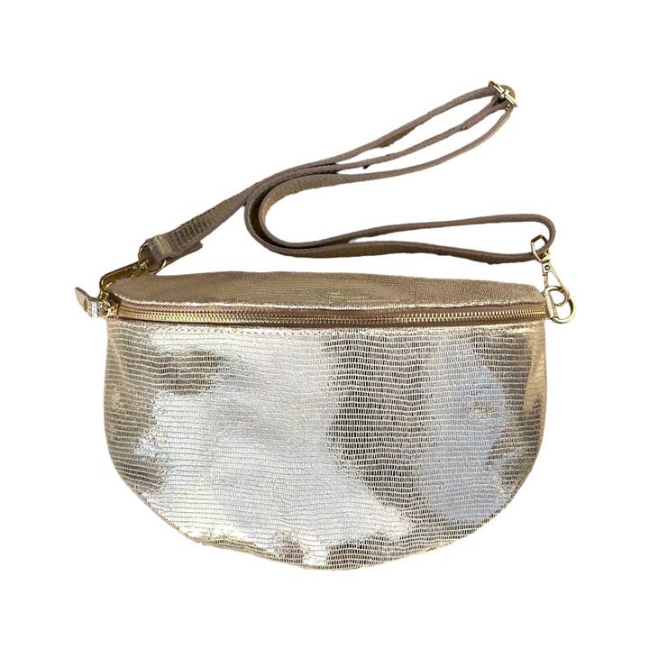 Chenson & Gorett - Wholesale Belt Bag - Women's - Italian Leather Waist Bag with Brilliant Effect and Large Capacity