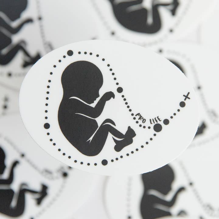 Blessed Be God Boutique - Wholesale Sticker - Pro-Life Sticker, Catholic Vinyl Sticker, Laptop Sticker0