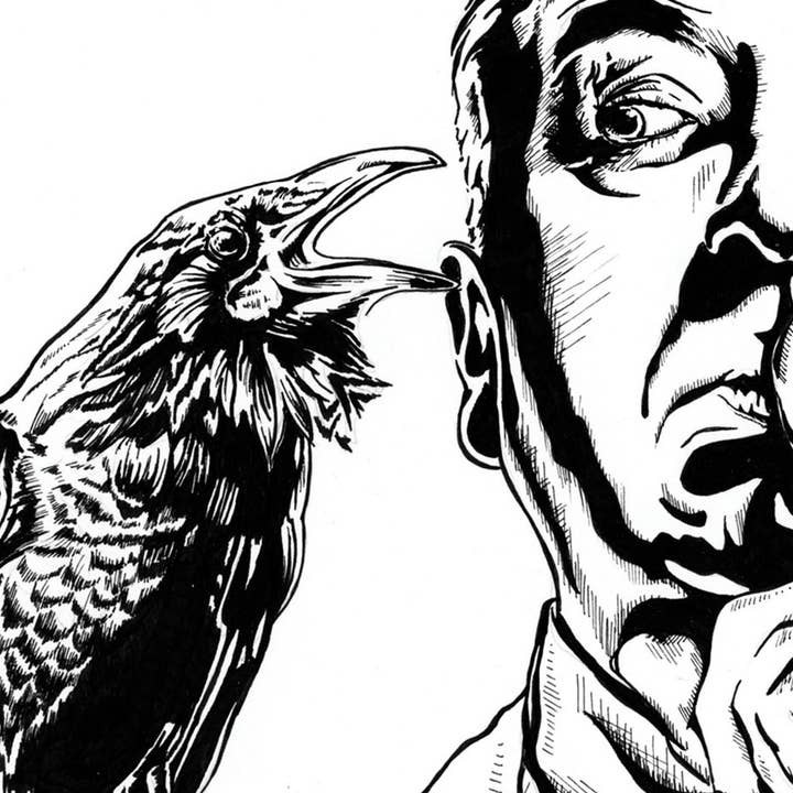 Point Blank Art & Design - Wholesale Art Print - Alfred Hitchcock Art Print 12 x 18"1