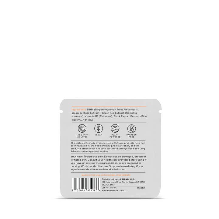 The Good Patch - Wholesale Oral Supplement/Vitamin - Rescue Wearable Wellness Patch Single