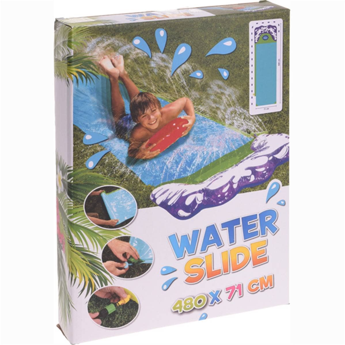 TSJJ - Wholesale Inflatables - 480 x 71 cm Inflatable Water Slide0