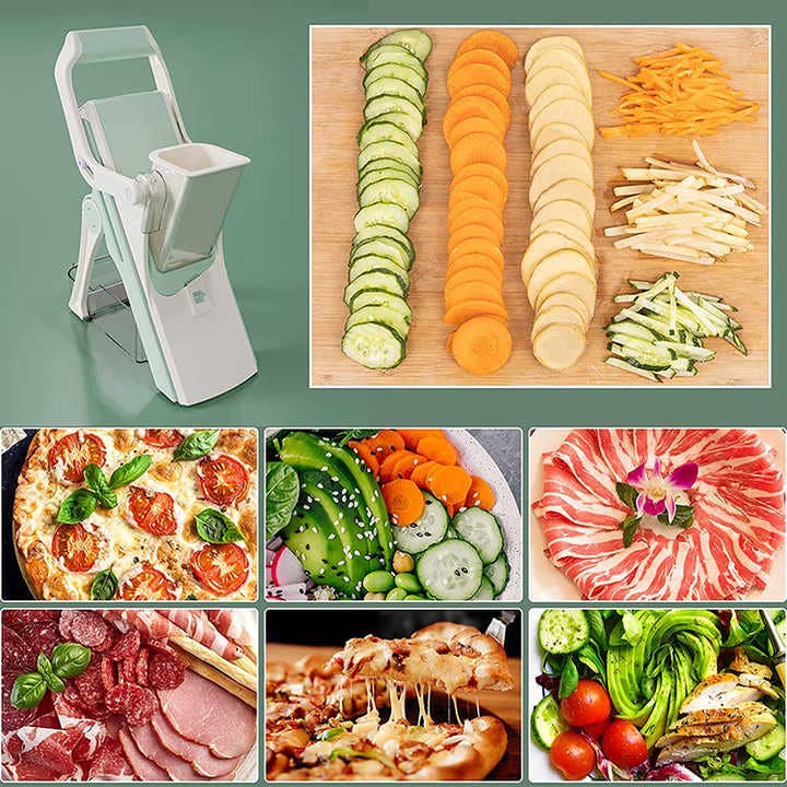 VIGOR - Wholesale Kitchen Tool/Gadget - Pro Chef 5 In 1 Cutter Kitchen Multifunction Vegetable Chopp3