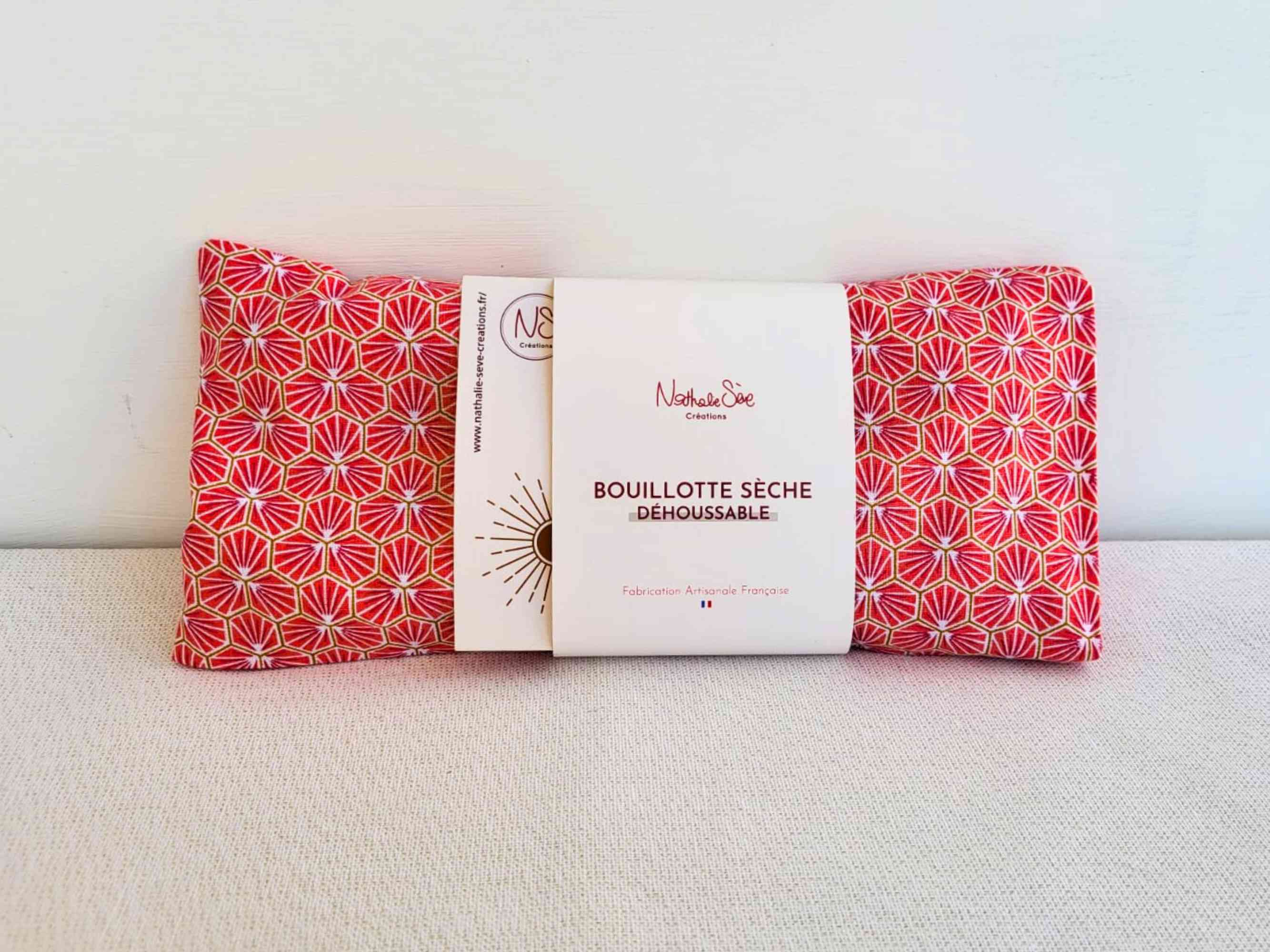 NS par Nathalie SEVE - Vente Compresses chaud/froid - Mini bouillotte  déhoussable  blé, lin ou noyaux de cerises7
