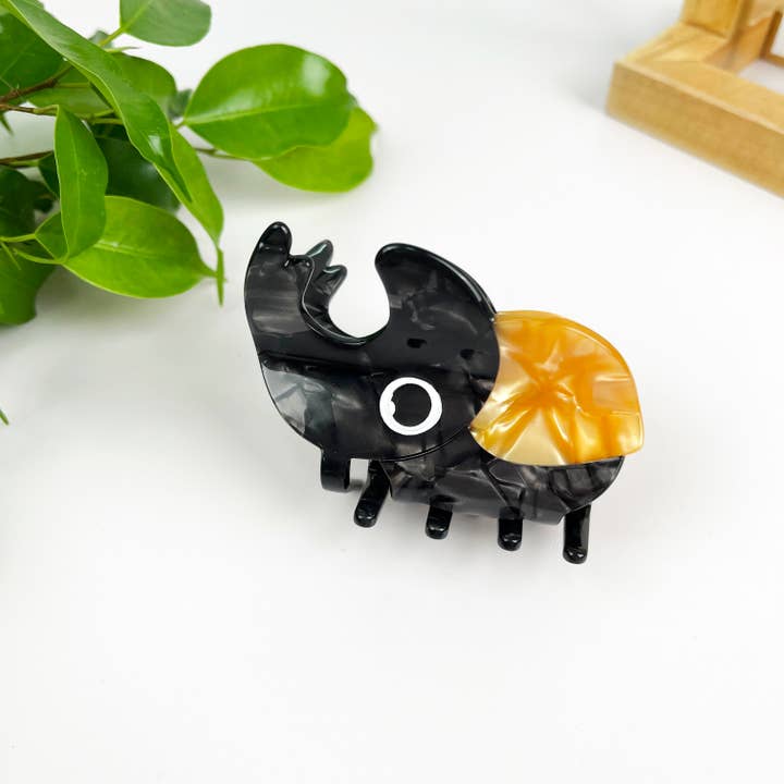 mildstyles - Wholesale Hair Clip - Women's - Giant stag beetle and Rhinoceros beetlehaire claw clip6