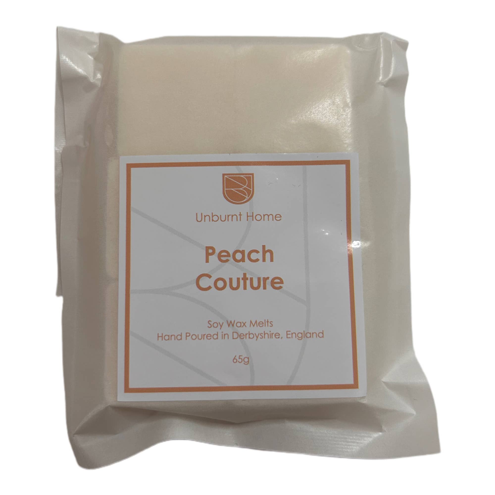 Unburnt Home Fragrance - Wholesale Jar/Filled Candle - Soy Wax Melts (6 pack) vegan, toxin free, off-white 4hr burn2