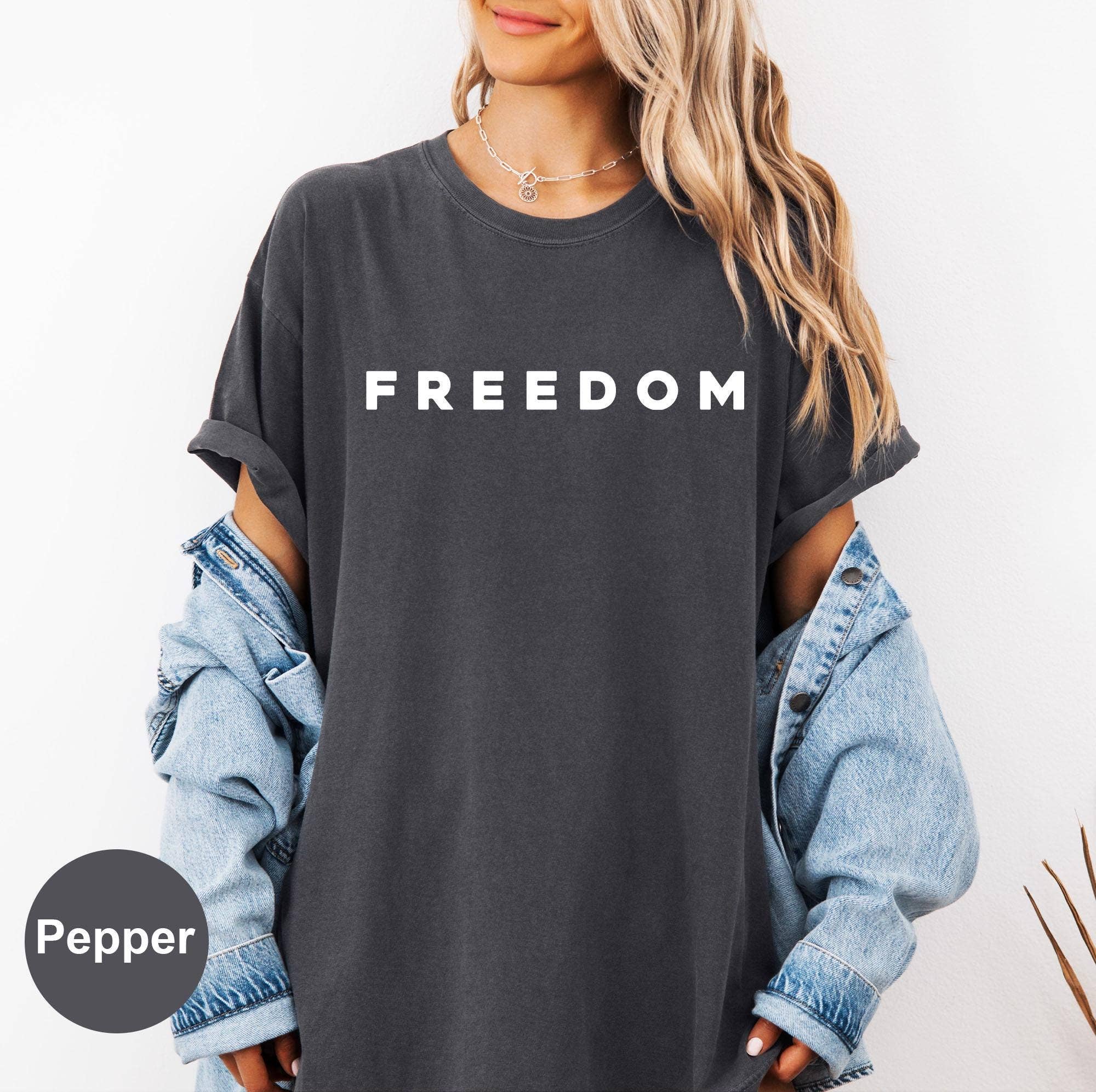 ClevorFit - Wholesale T-Shirt (Graphic) - Unisex - Charlie Kirk Freedom Comfort Colors Tee,Charlie Kirk Sweater3