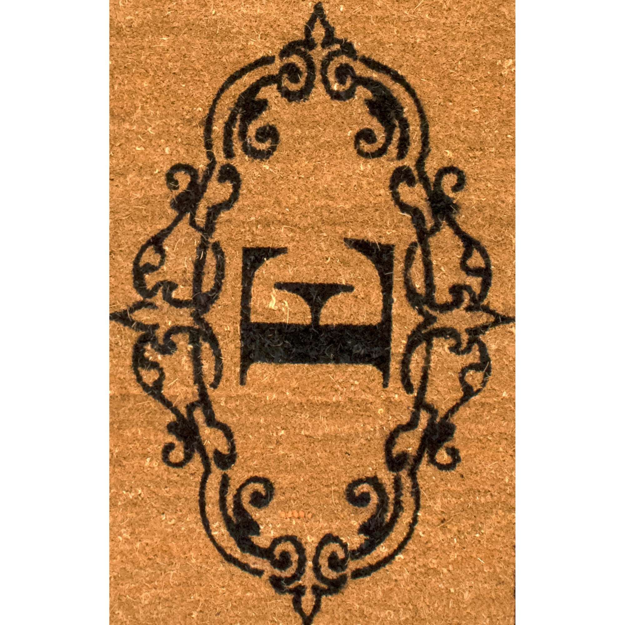 nuLOOM - Vente Paillasson - Paillasson de bienvenue extérieur monogrammé4