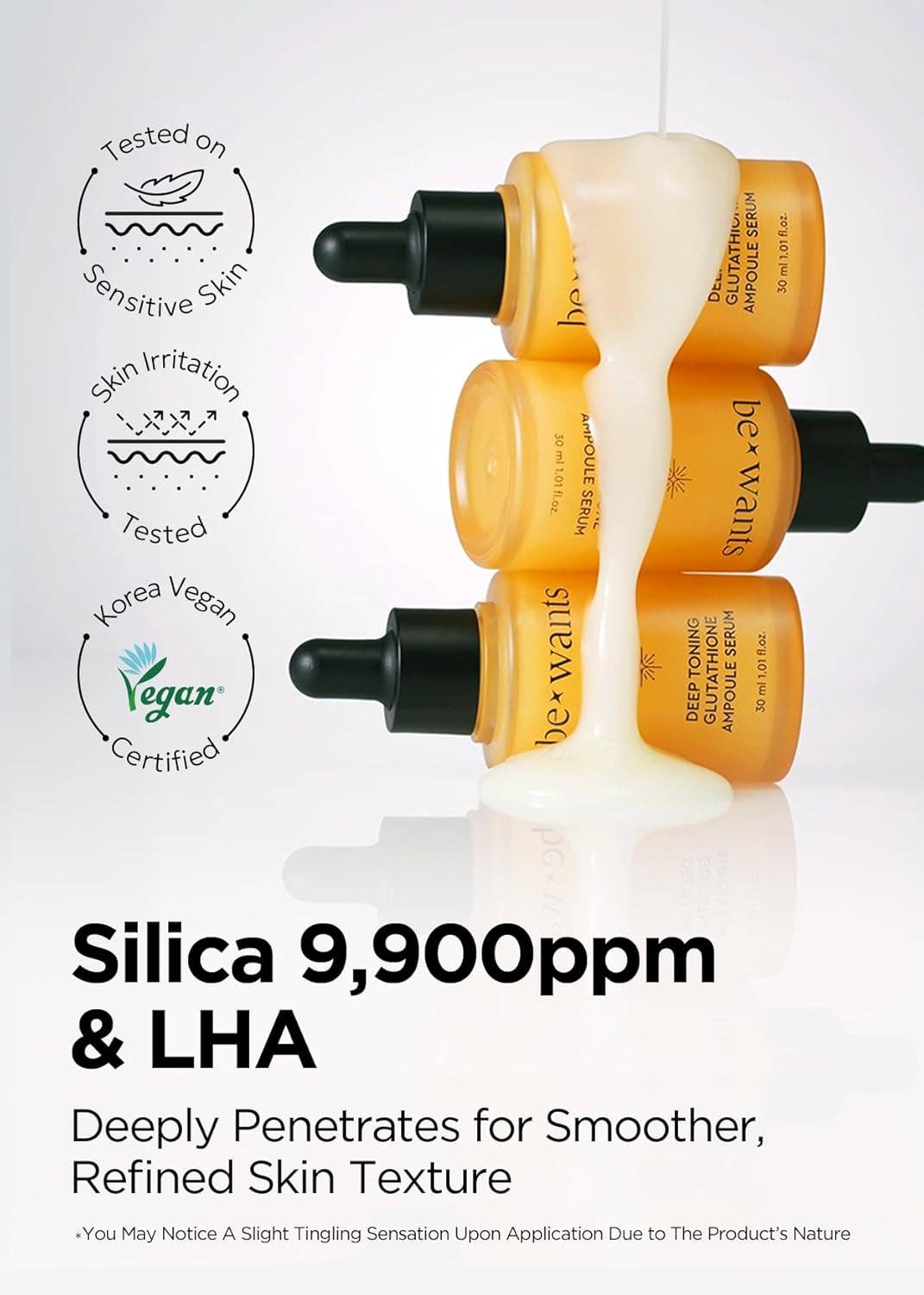 Glowiss - Venta al por mayor Sérum facial - BEWANTS suero ampolla de glutatión para tono profundo 30 ml (1,01 fl. oz.)3