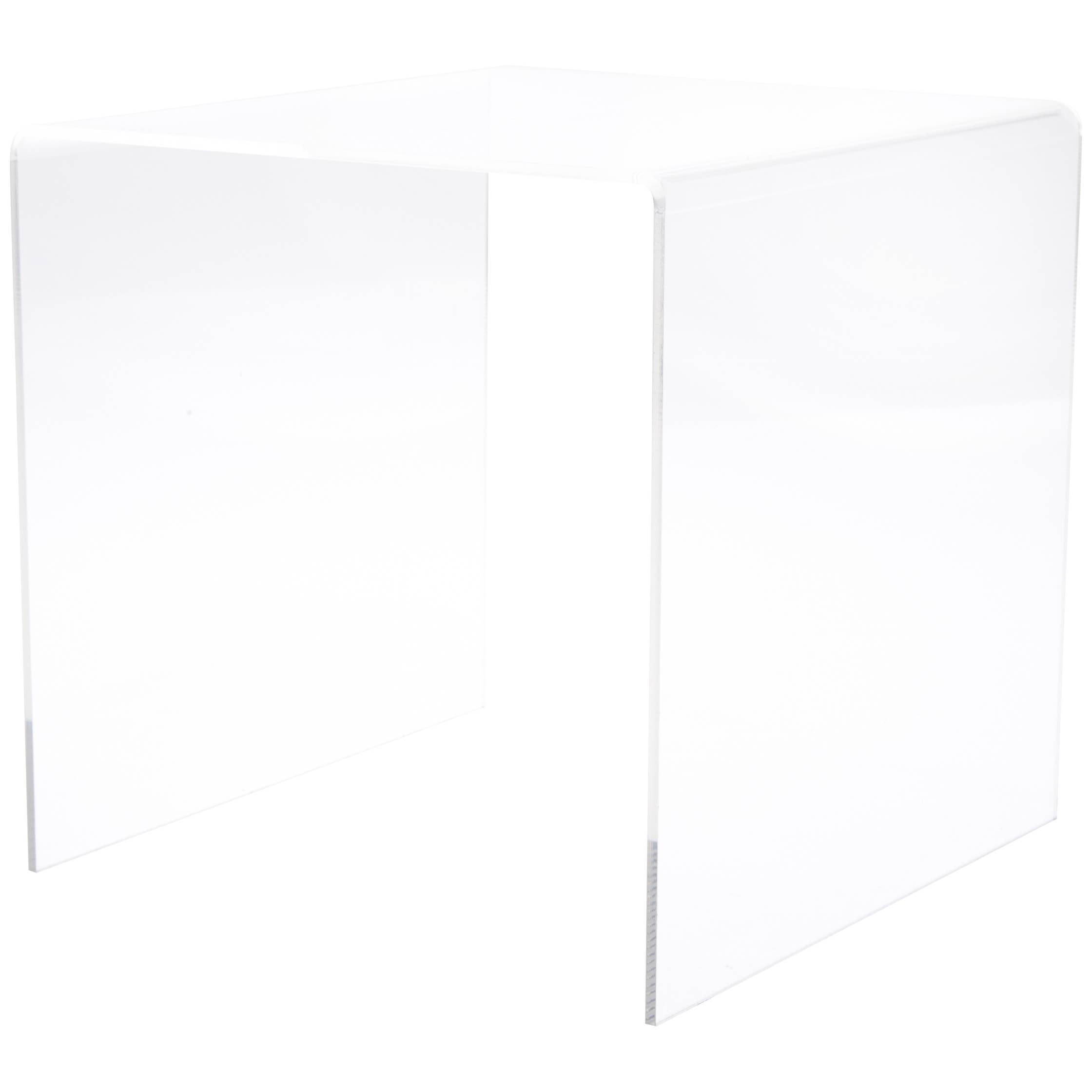 Bard's - Wholesale Displaystandaard/case voor retailer - Bard's doorzichtige vierkante displayverhoger van acryl1