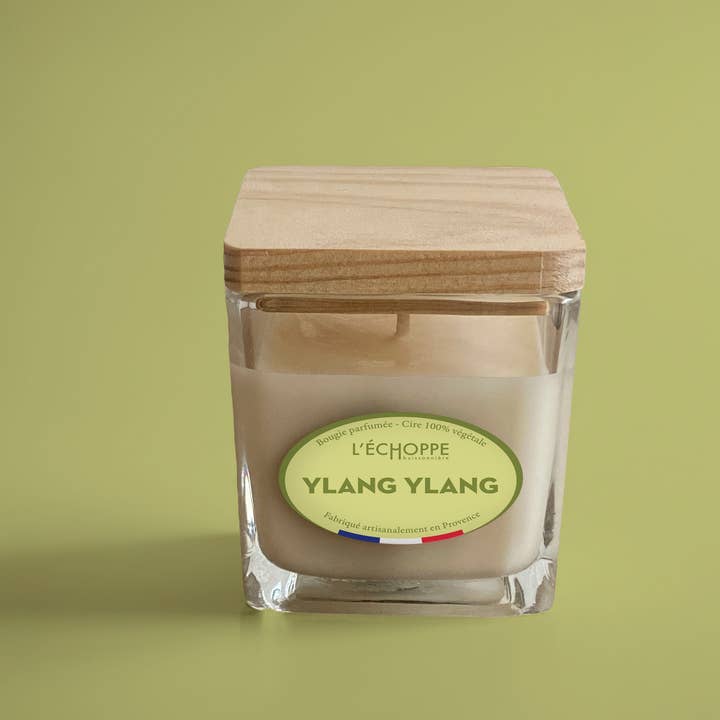 L'Échoppe Buissonnière - Wholesale Jar/Filled Candle - Ylang Ylang - Scented candle 85g1