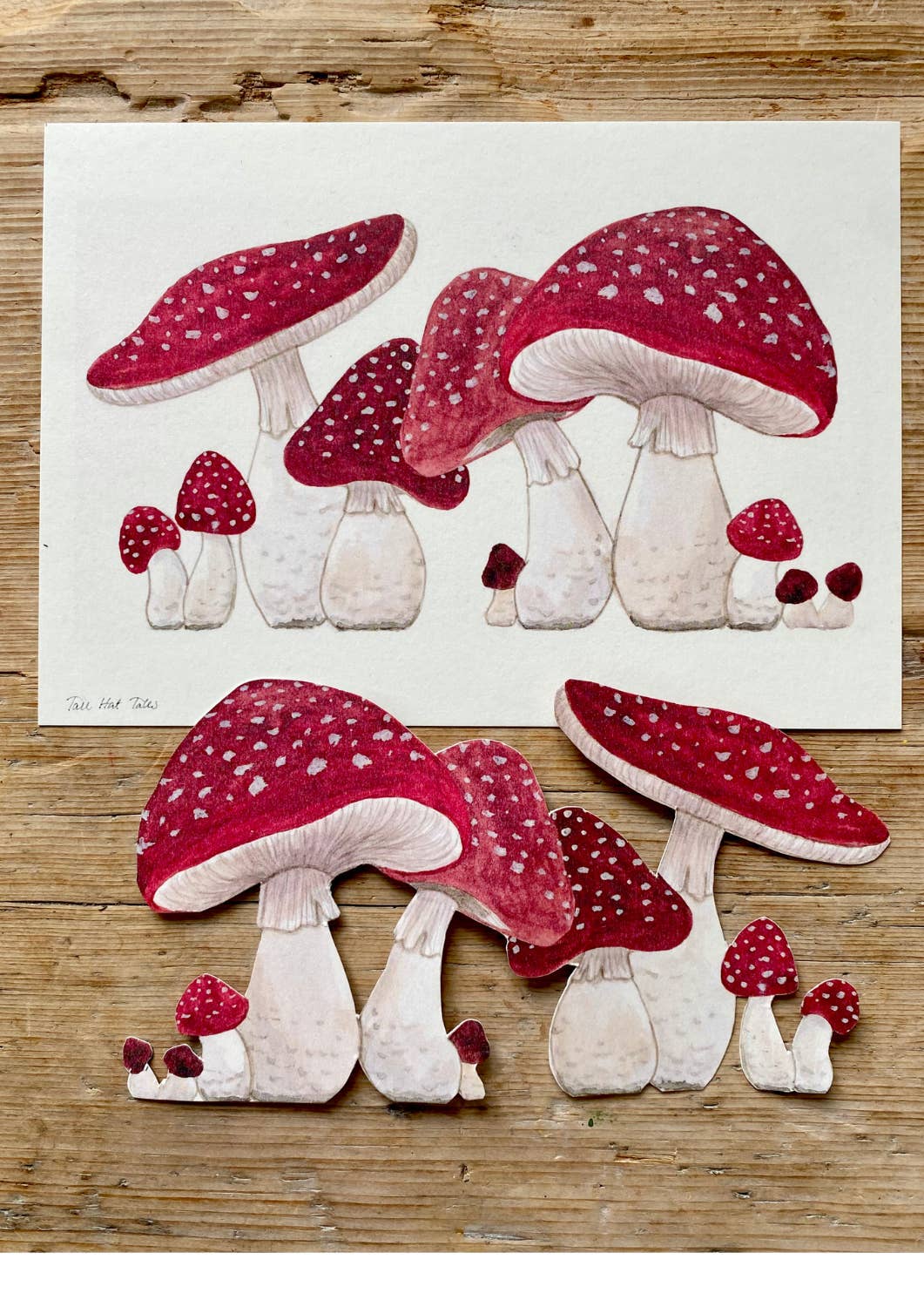 Tall Hat Tales - Wholesale Cutouts - Papercutouts The Fly Agaric