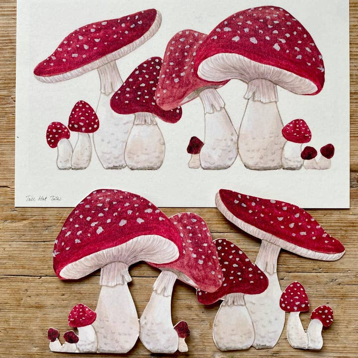 Tall Hat Tales - Wholesale Cutouts - Papercutouts The Fly Agaric0
