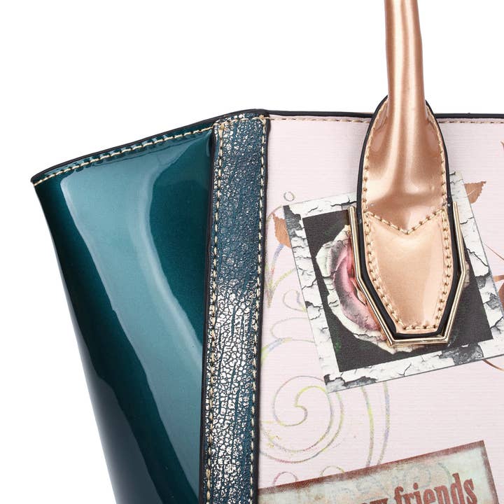 Brangio (Italy) Company Inc. - Wholesale Tote Bag - Women's - Arosa Lady Luck Vintage Scratch & Stain Resistant Tote Bag1