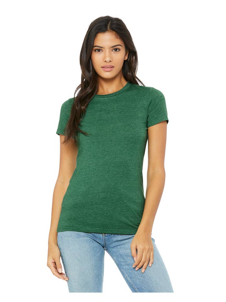 Total Apparel - Wholesale T-Shirt - Women's - Bella + Canvas 6004 - Ladies' Slim Fit T-Shirt52