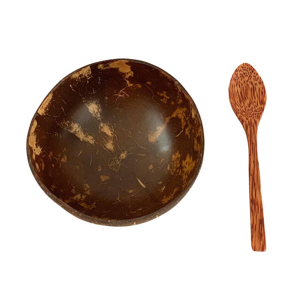VIE - Vendita all'ingrosso Insalatiera - Set Premium di 2 Ciotole e Cucchiai in Noce di Cocco Sigillati4