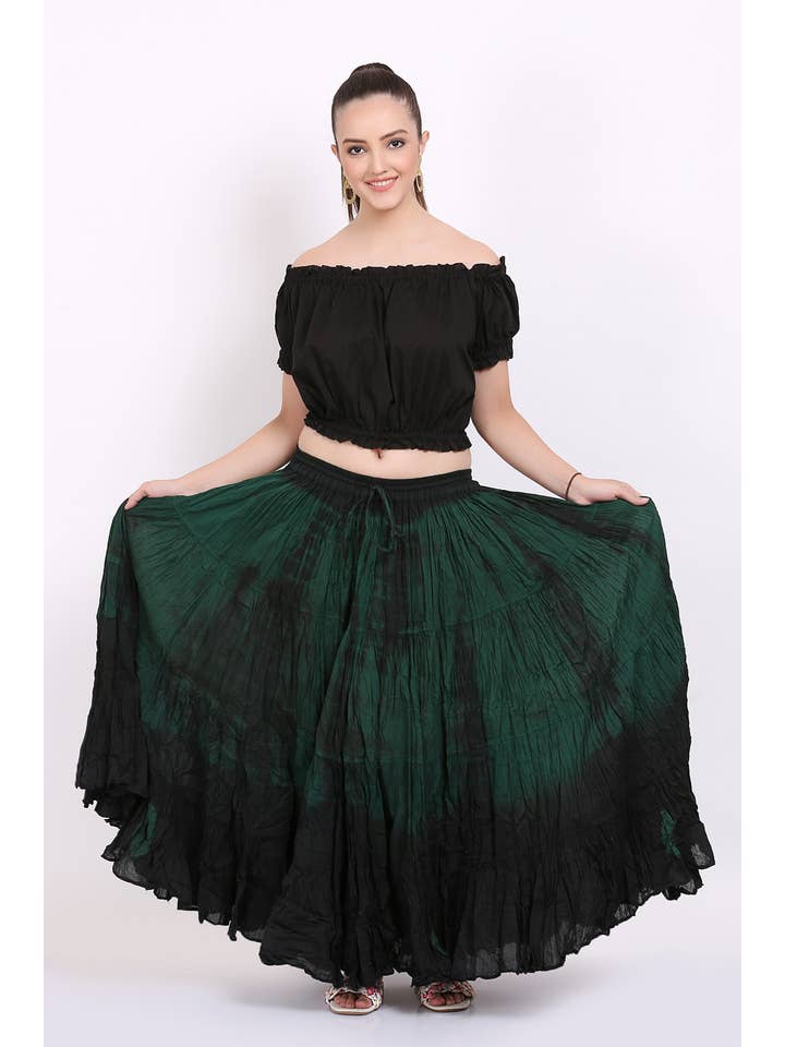 Wevez - Wholesale Skirt - Women's - American Tribal Style 25 Yards Cotton Renaissance skirt14