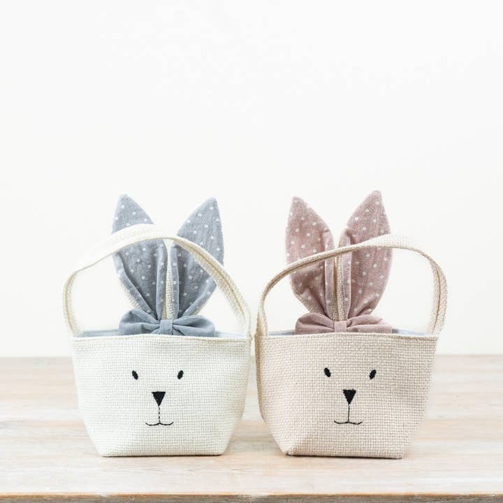 2/a Bolsa de tela con orejas de conejo, 23 cm para venta al por mayor de Gainsborough Giftware x Portland Living