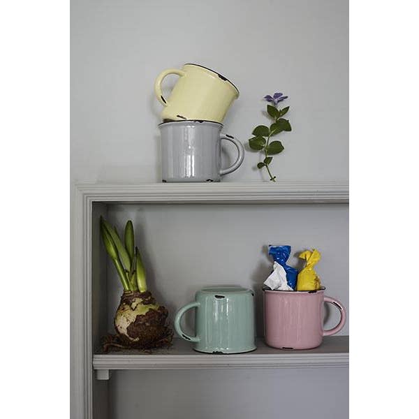 Canvas Home - Wholesale Coffee Mug - Tinware Espresso Mug - Gift Set of 6