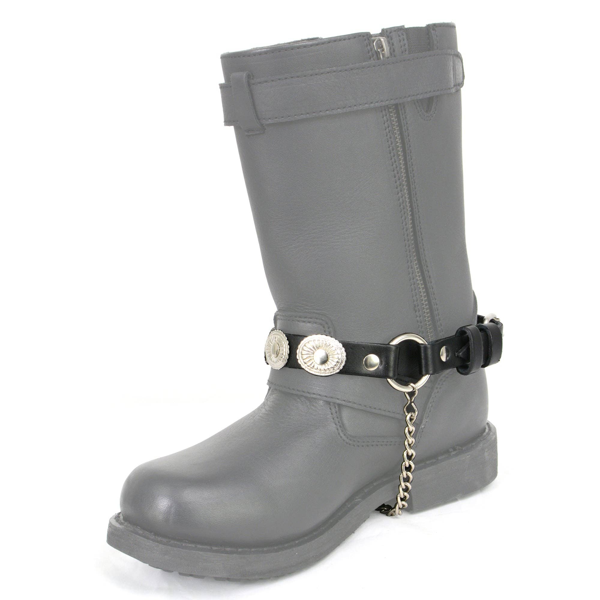 Hot Leathers – Engroshandel Bælte - Dame – Hot Leathers BNL1011 Concho Støvlekæde4