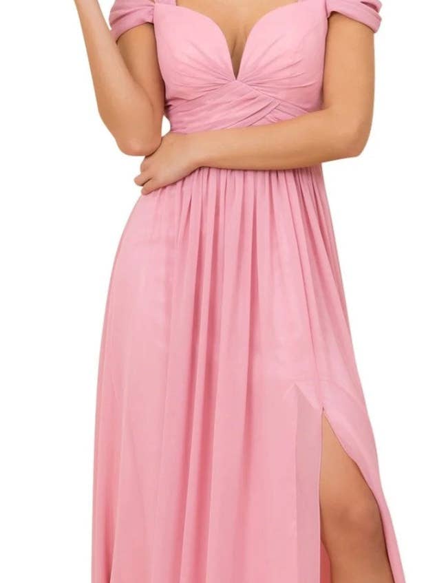 Eclectic Wallflower Boutique - Wholesale Dress - Women's - Dusty rose dress