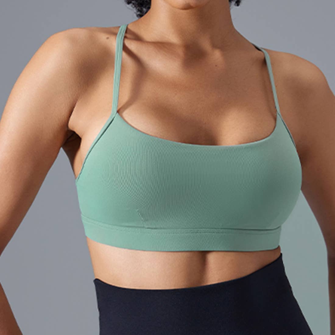 Sodalemon – Engroshandel Sports-bh - Dame – Kvinder Justerbar Krydsryg Støtte Yoga Sports-BH3