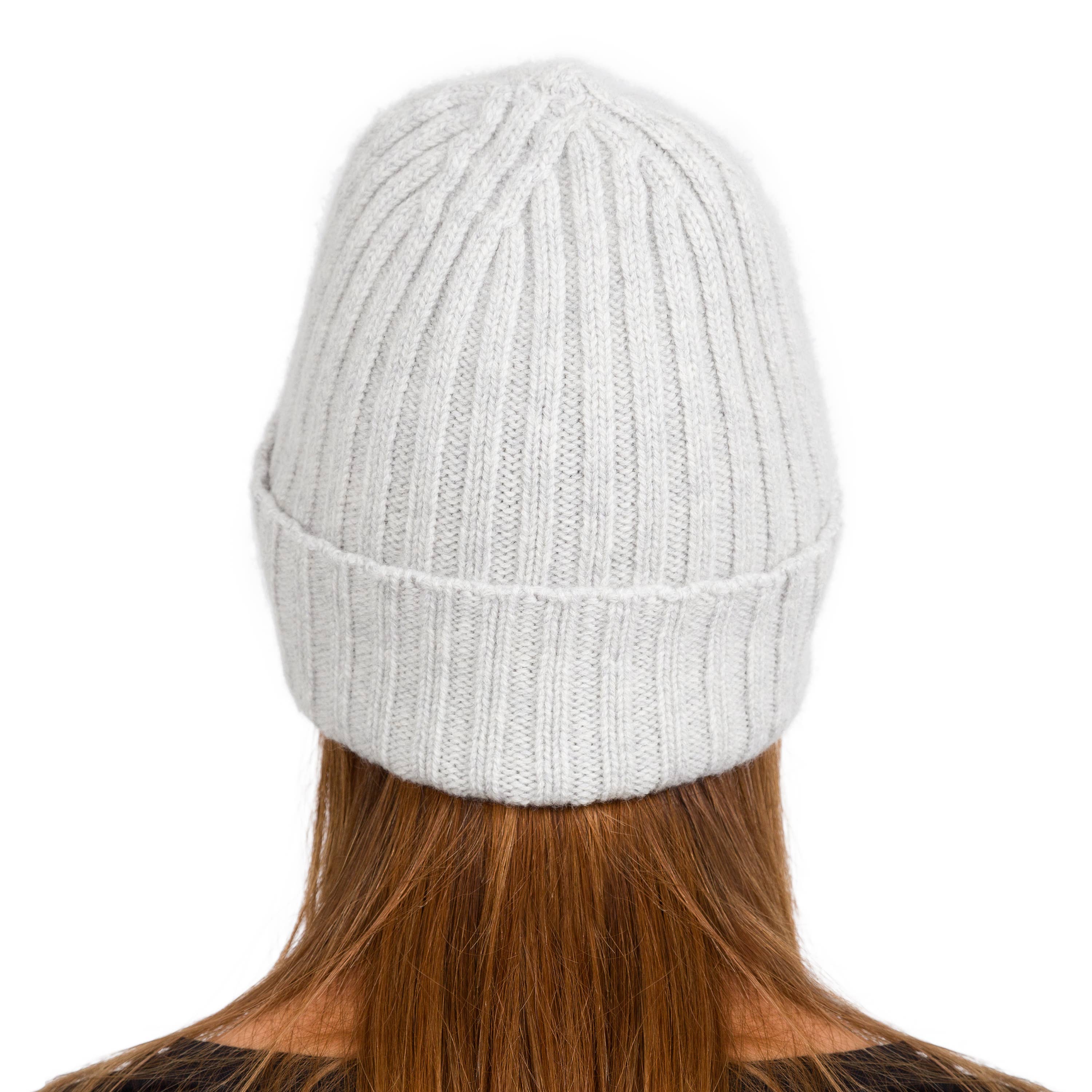 Assia di Brunetti Federica e C. s.a.s. - Vente Bonnet – femme - Len - bonnet côtelé en cachemire 100%10