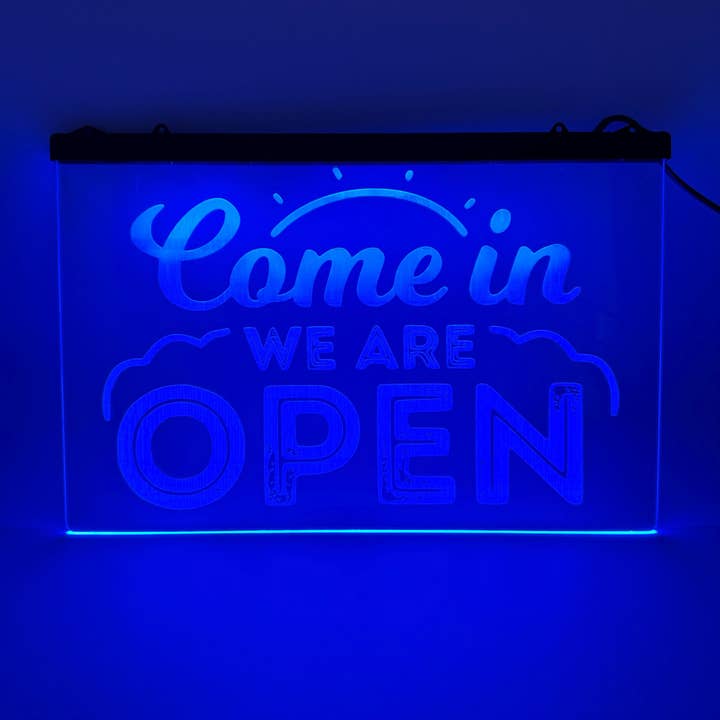 The 308 Collective - Wholesale Neon Sign - Color Changing LED Open Sign2