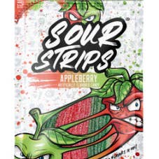 iSweet.ca - Wholesale Gummy - Hershey SOUR STRIPS - DUOS Appleberry 3.4oz (96g) X 12 Units0
