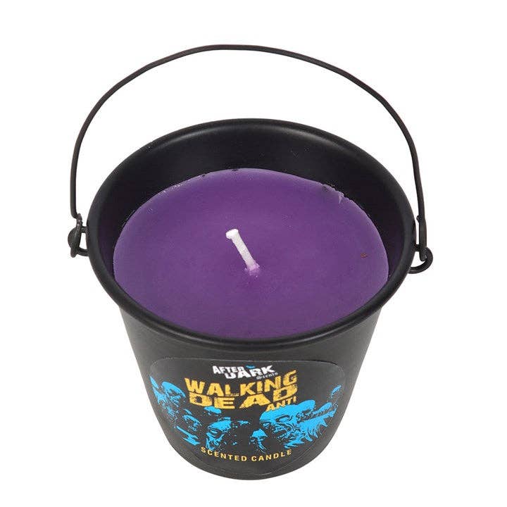 Something Different Wholesale - Wholesale Jar/Filled Candle - Walking Dead Anti Gothic Halloween Candle Bucket2