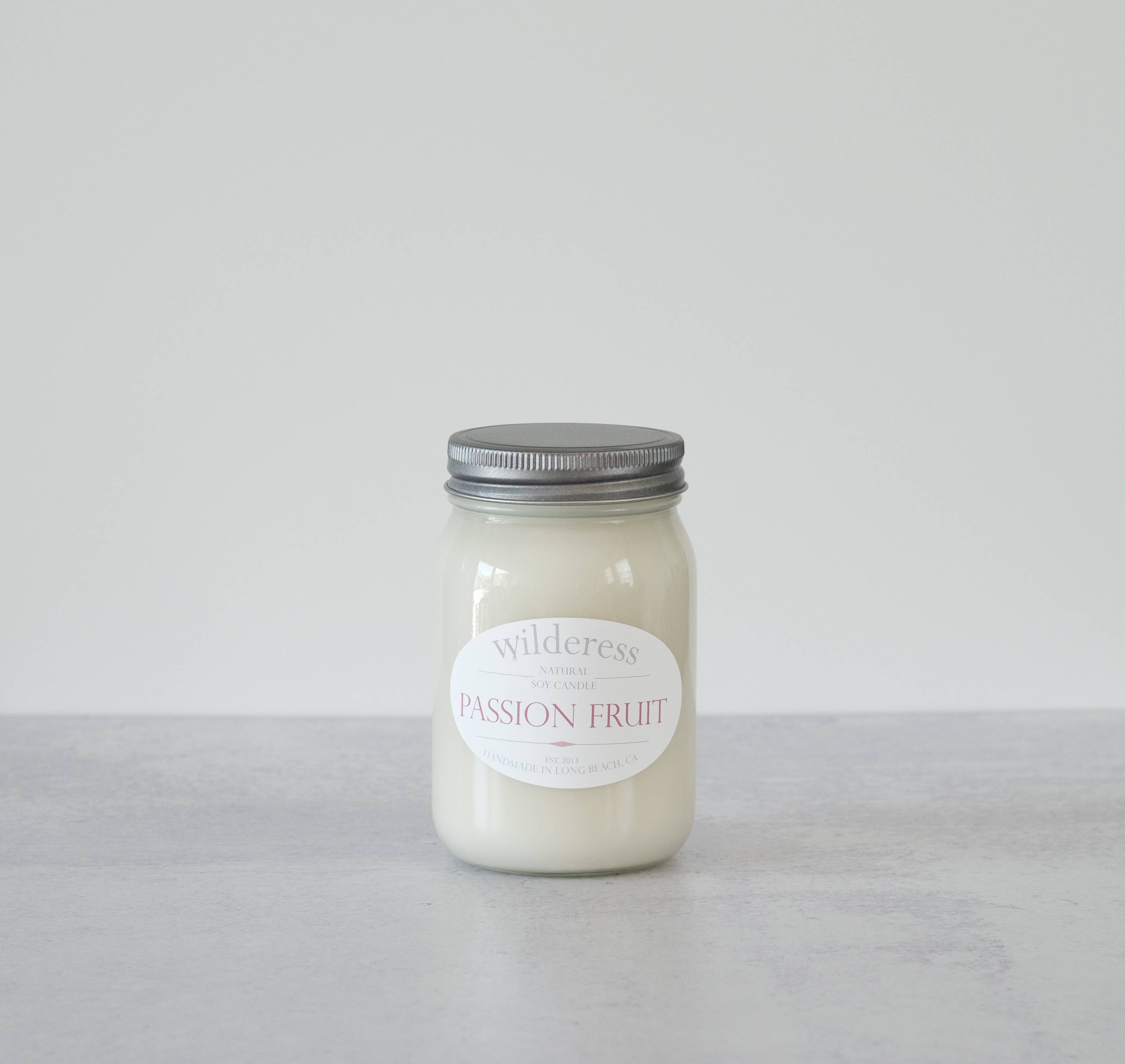 Wilderess - Wholesale Jar/Filled Candle - Passion Fruit Soy Candle4