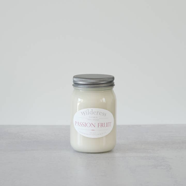 Wilderess - Wholesale Jar/Filled Candle - Passion Fruit Soy Candle4