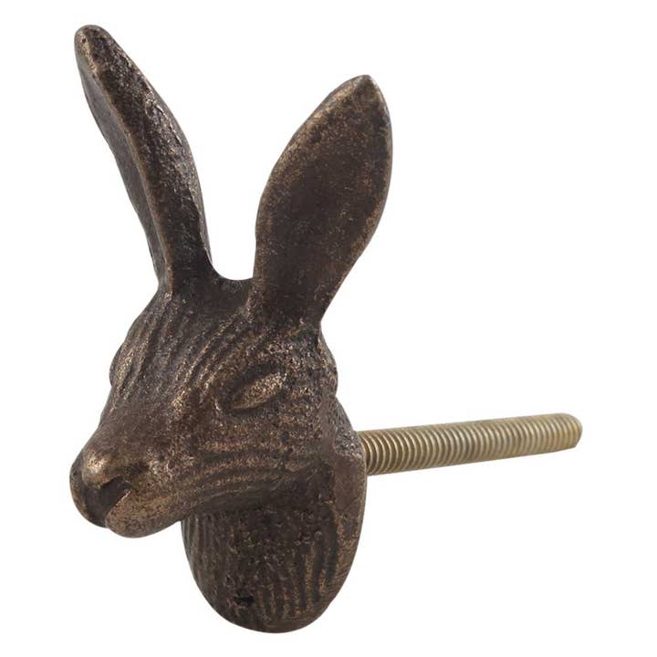 Antique 6 Piece Rabbit Bathroom Drawer Pulls Dresser Knob for wholesale on Faire