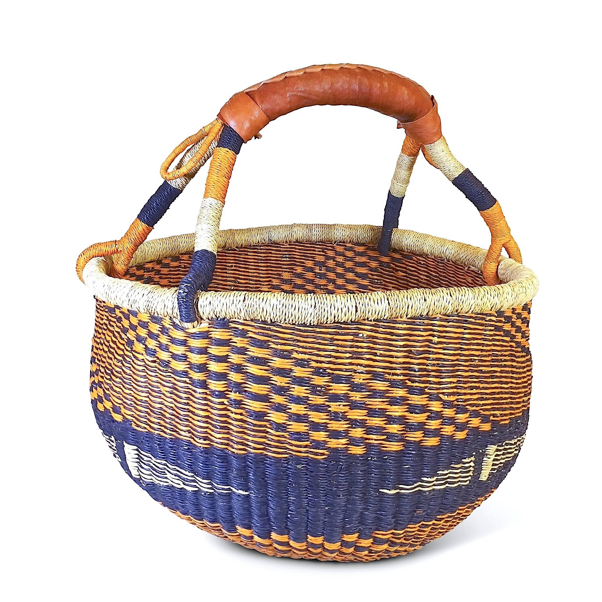 Ti-a Woven Goods - Wholesale Storage Bin - Round Storage Basket - SALE11