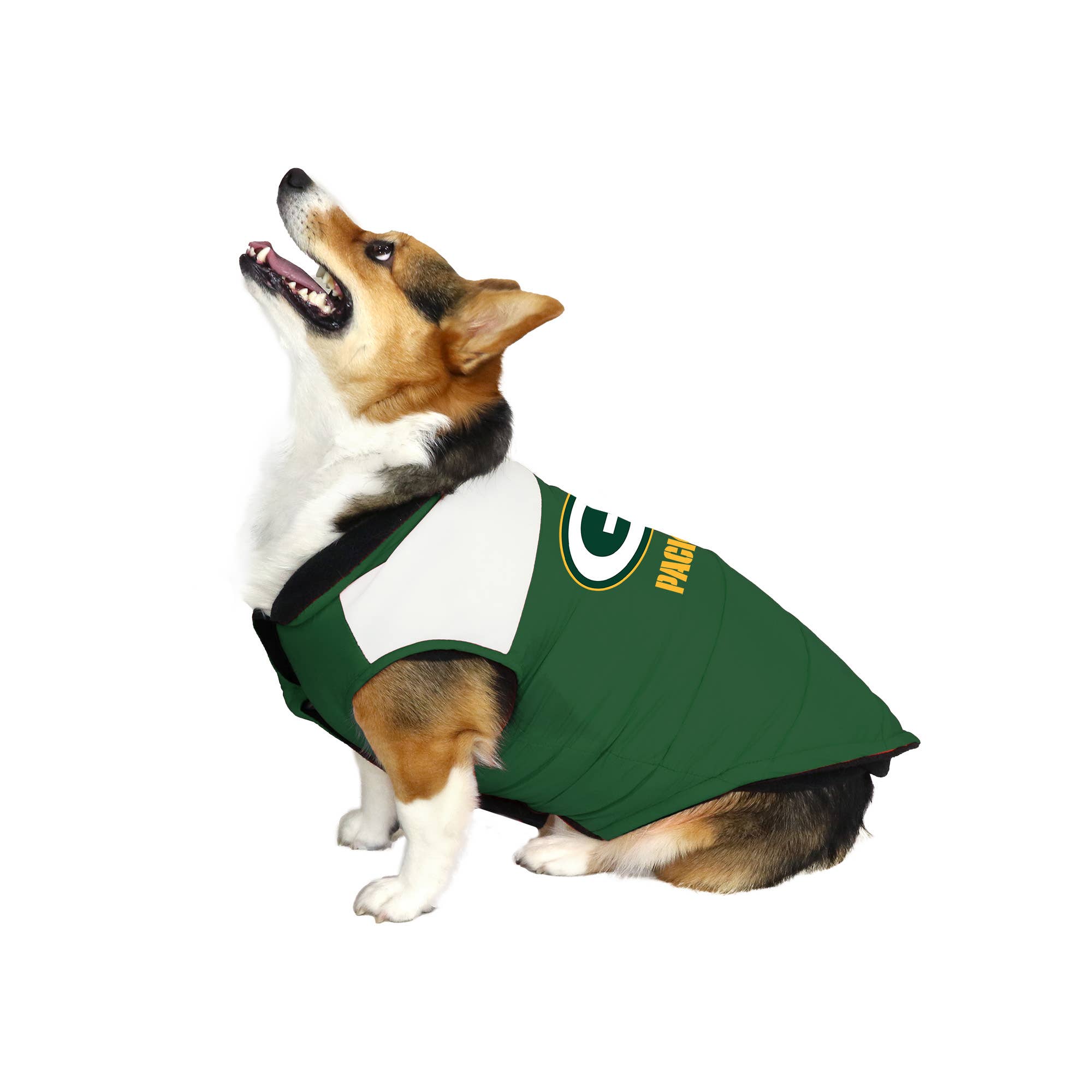 Little Earth Productions - Wholesale Pet Vest - Dog - NFL Green Bay Packers Pet Parka Puffer Vest1