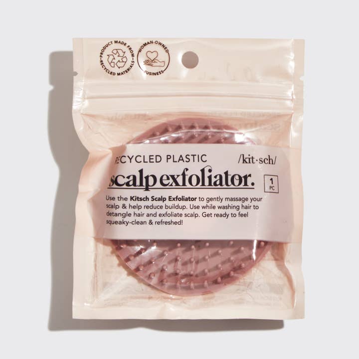 KITSCH – wholesale Head scratcher/massager – Scalp Exfoliator - Terracotta