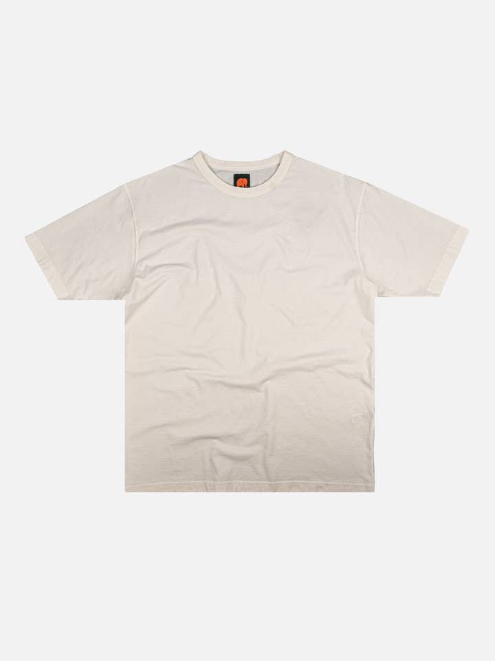 Trendsplant Clothing - Wholesale T-Shirt - Unisex - Parodi Pigment Heavyweight Oversized T-Shirt Foam White0