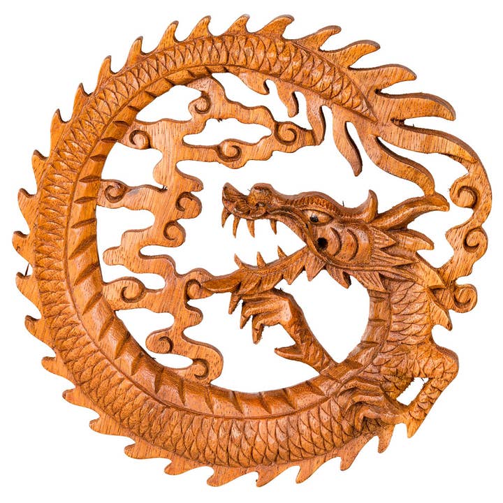 SMALL DRAGON WALL PLAQUES for wholesale by Benjamin International