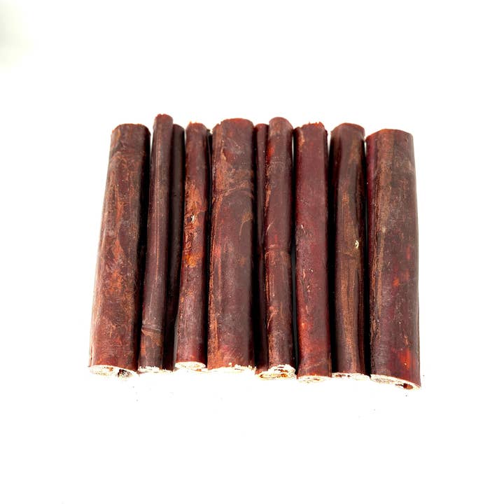 Dibo Pet Foods - Vente Friandises – chien - Bâton de collagène de bœuf - Marron - Glaçage au foie - 6"1